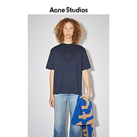 Acne Studios 2021早春新款时尚宽松刺绣圆领T恤潮流 BL0257-BG3