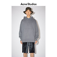 Acne Studios 2021春夏新款岩灰色纯色连帽运动卫衣男 BI0079-BHR