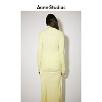 Acne Studios 2021春季新款气质柔软慵懒圆翻领毛衣 A60266-ABR