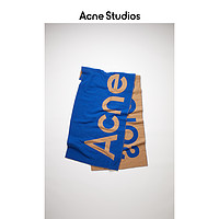 Acne Studios 2021春夏新款潮流撞色徽标字母logo围巾 CA0129-BUF