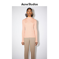 Acne Studios 2021春季新款温柔百搭立领修身毛衣女士 A60253-AD2