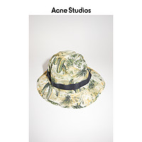 Acne Studios 2021春季新款中性纯棉花卉帽子渔夫帽 C40144-AE1