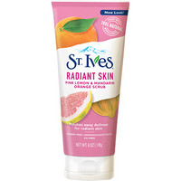 美国进口 圣艾芙(St.Ives) 柠檬柑橘面部磨砂膏  去黑头洗面奶  敏感肌去角质男女通用 170g 进口超市