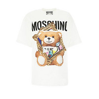 莫斯奇诺 moschino 小熊T恤 白色 0703-0440-1001 白色 XS