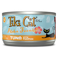 蒂基猫 Tiki Cat猫罐头美国进口猫咪零食主食罐头猫粮 你好朋友系列 金枪鱼+南瓜 156g*3罐