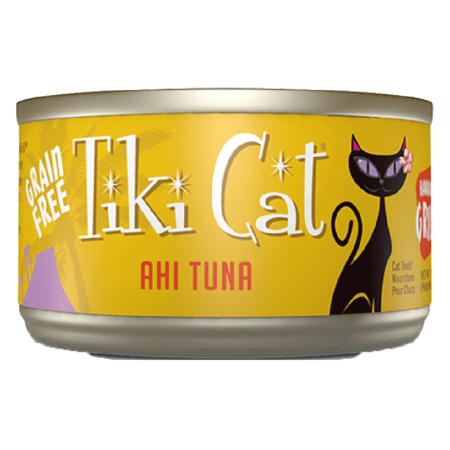 蒂基猫Tiki Cat猫罐头泰国进口主食罐头猫粮 烧烤系列 烤黄鳍金枪鱼170g