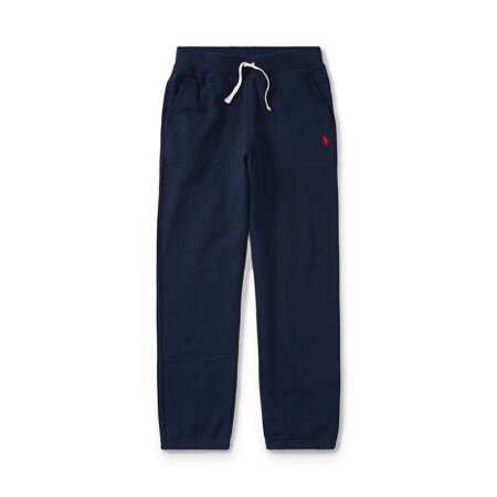 Ralph Lauren/拉夫劳伦男童 经典款棉质起绒布长裤 30080 B82-海军蓝 7