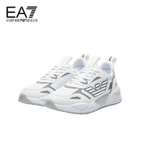 阿玛尼EA7 EMPORIO ARMANI奢侈品21春夏EA7男女士同款休闲鞋 X8X070-XK165-21S WHITE-00175白色 8.5