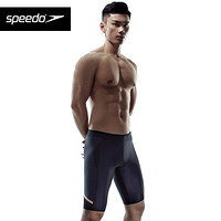 Speedo/速比涛 全新电气矩阵系列DFN-110肌理感男子及膝泳裤 8124218815 黑色/灰色 36