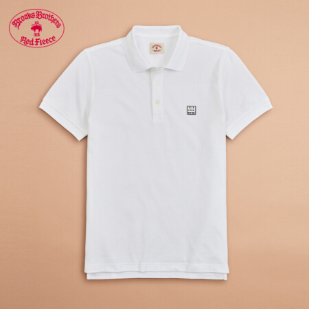 Brooks Brothers 男士20夏新棉质珠地网眼布Polo衫休闲 1001-白色 M