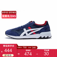 Onitsuka Tiger鬼塚虎运动休闲鞋男女厚底复古慢跑CALIFORNIA 78 EX 深蓝色 42.5