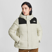 TheNorthFace北面羽绒服女户外防风保暖上新|4NEZ 11P/米色 L