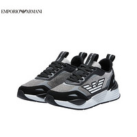 阿玛尼EMPORIO ARMANI奢侈品21春夏EA女士休闲鞋 X3X126-XM722 BLACK-T373黑色 4