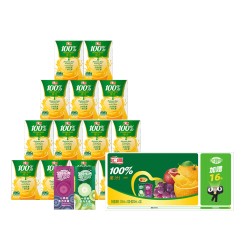 汇源橙汁果汁饮料200ml12盒橙汁礼盒加量装