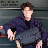 TIMBUK2斜挎包潮牌邮差包男骑行死飞包撞色潮流男包防水运动单肩包 紫色 M