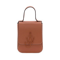 J.W. Anderson 女士TOP HANDLE ANCHOR BAG 胡桃色牛皮单肩包手提包 HB0238-LA0001-623