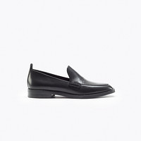 3.1 Phillip Lim 女士简约百搭ALEXA - 25MM LOAFER系列黑色乐福鞋 SHP9-T603SEN-BLACK 39