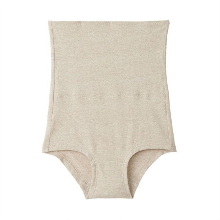 無印良品 MUJI 無印良品  女式 使用了棉的冬季内衣 腹带短裤 浅米色 M