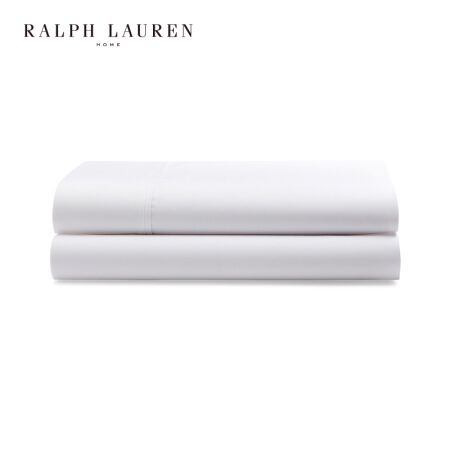 Ralph Lauren/拉夫劳伦 RL 464密织棉布床单(1.2m床)RL80035 100-白色