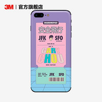 3M 安全飞行系列手机贴纸防刮蹭创意背膜 用了就能飞的登机牌_谢恺宸 iPhone XR