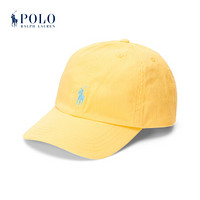 Ralph Lauren/拉夫劳伦男童 2021年春季棉质卡其棒球帽RL35338 700-黄色 ONE