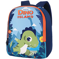 咔米嗒（KAMIDA）儿童书包男童幼儿园书包双肩可爱恐龙背包bag735-12 *3件