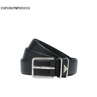 阿玛尼EMPORIO ARMANI奢侈品21春夏EA男士腰带 Y4S459-Y039E BLACK-80001黑色 105