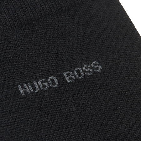 Hugo Boss男士商务休闲短袜50371063 001-黑色 39-42