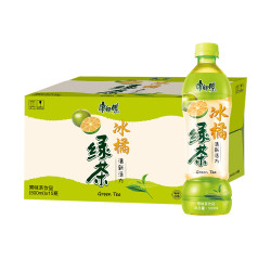 康师傅绿茶500ml*15瓶/16瓶 随机发放 冰橘绿茶瓶装 茶饮料整箱装