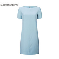 阿玛尼EMPORIO ARMANI奢侈品女装21春夏EA女士连衣裙 3K2A74-2NWAZ BLUE-0715蓝色 42