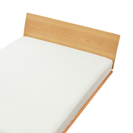MUJI 棉泡泡纱织 床垫罩 本白色 双人床用 150×200×18～28cm用