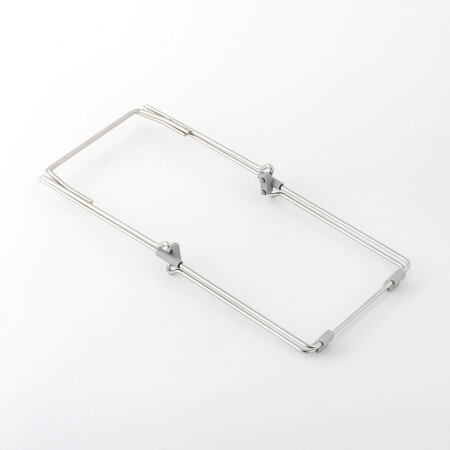 無印良品 MUJI 無印良品  不锈钢简易垃圾袋支撑架 长14.8ｘ宽21.2ｘ高25cm