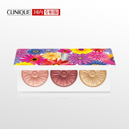 倩碧（CLINIQUE）秋冬小雏菊腮红盘（  热门腮红搭配高光 元气裸妆自然）