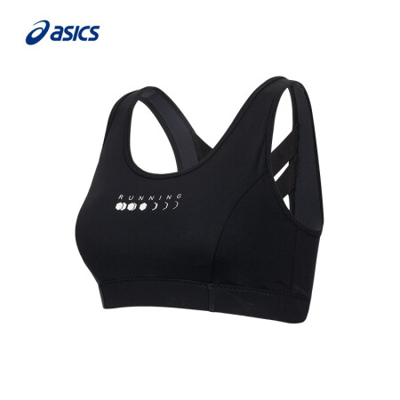 ASICS亚瑟士 2021春夏夜跑运动胸衣女舒适透气 黑色 XS