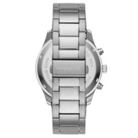 Kenneth Cole New York男士手表石英机芯30米防水不锈钢时尚商务休闲腕表42mm Silver Medium