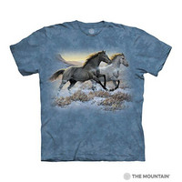 The Mountain 短袖T恤3D男女圆领动物图案直邮1016290699 Blue M