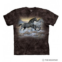 The Mountain 短袖T恤3D男女圆领动物图案直邮1016290699 Purple S