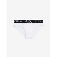 阿玛尼（ARMANI EXCHANGE）男士带标志时尚简约三角内裤956003-CC282 White XL（40-42）