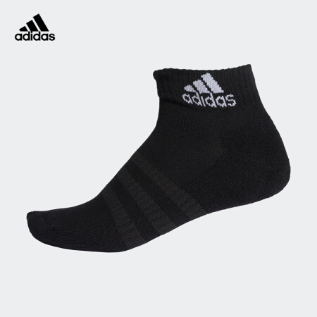 adidas 阿迪达斯 男女跑步运动短袜子一双装 DZ9368