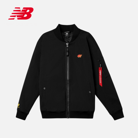 New Balance NB官方2021新款男款外套CNY新年款AMJ11300时尚刺绣经典百搭棉服 BK AMJ11300 XL