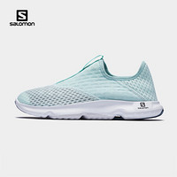 salomon 萨洛蒙 女款 户外运动休闲舒适透气回弹防滑赛后恢复鞋 REELAX MOC 5.0 夏威夷蓝