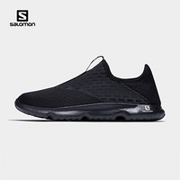 萨洛蒙（Salomon）男款 户外运动舒适透气休闲恢复鞋 REELAX MOC 5.0 黑色 412773 UK10(44 2/3)