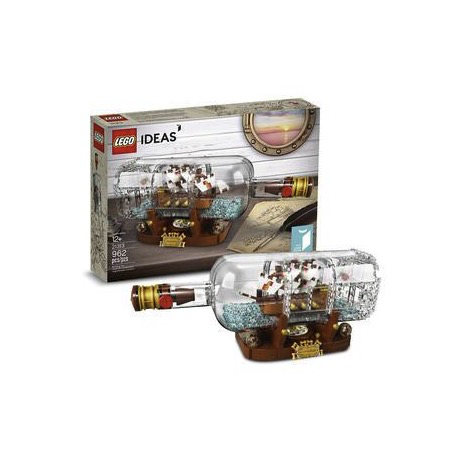 lego 乐高 ideas系列 92177 瓶中船(复刻版)