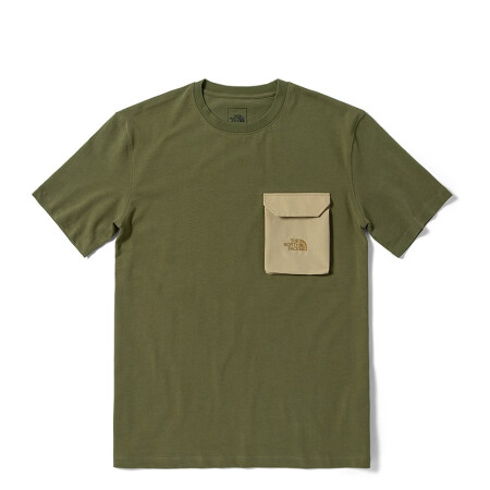 TheNorthFace北面短袖T恤男户外舒适透气上新|4U92 7D6/绿色 XXXL