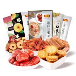 百亿补贴好想你吉顺永福零食大礼包1324g