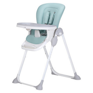 gb好孩子 儿童餐椅 多功能可折叠便携婴儿餐椅可坐可躺宝宝餐椅（7个月-36个月）浅绿色 Y9806-2407