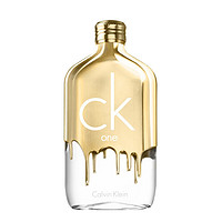 卡爾文·克萊恩 Calvin Klein 卡爾文·克萊 Calvin Klein CK ONE系列 卡雷優中性淡香水 EDT 炫金限量版 50ml