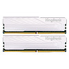 KINGBANK 金百達 銀爵系列 DDR4 3200MHz 臺式機內存 馬甲條 銀色 16GB 8GBx2