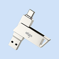 aigo愛國者雙接口金屬手機U盤 Type-C+USB3.0