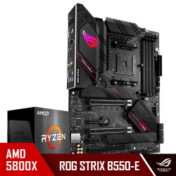 玩家国度rog strix b550-e gaming主板 amd 锐龙5 (r5)5800x cpu处理